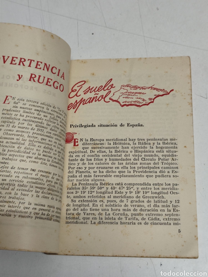 Libros: La verdad de Espa&ntilde;a 1951 Datos estad&iacute;sticos tercera edici&oacute;n - Foto 6
