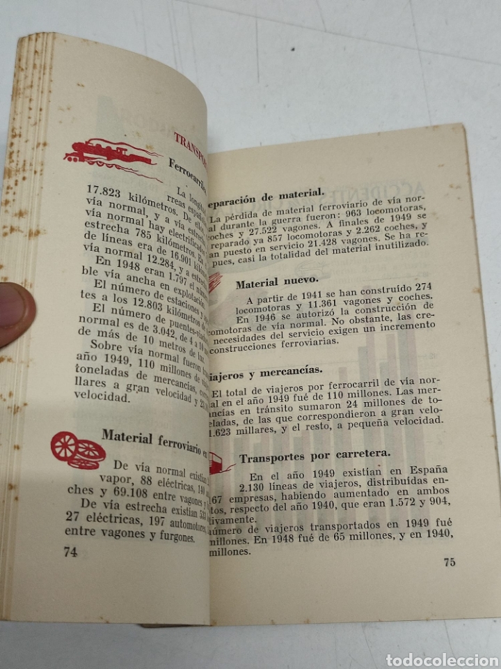 Libros: La verdad de Espa&ntilde;a 1951 Datos estad&iacute;sticos tercera edici&oacute;n - Foto 7