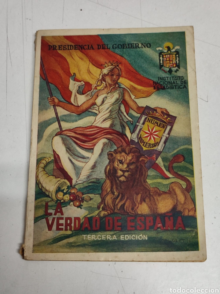 Libros: La verdad de Espa&ntilde;a 1951 Datos estad&iacute;sticos tercera edici&oacute;n - Foto 1