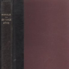 Libros: EN ONCE AÑOS. POESIAS COMPLETAS DE JUVENTUD 1935-1945 - RIDRUEJO, DIONISIO. Lote 362871560