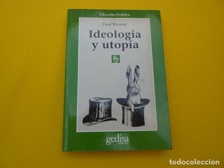 Libros: LIBRO IDEOLOGIA Y UTOPIA - Paul Ricoeur - Gedisa Editorial - Subrayado (1) - Foto 2