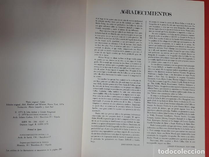 Libros: Callas / Ardoin / Fitzgerald, 1979 - Foto 4
