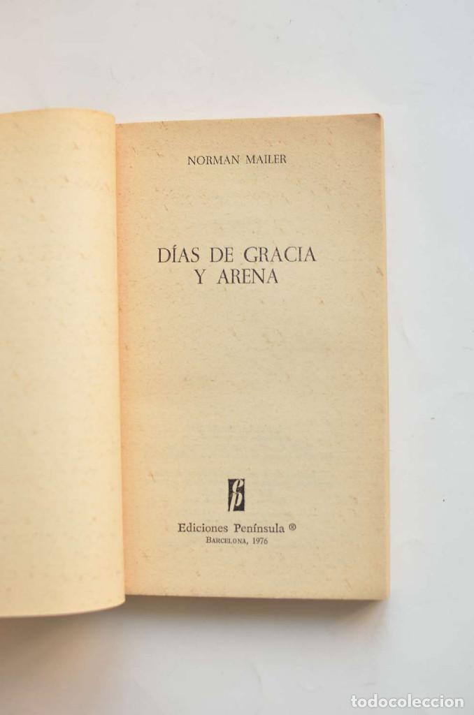 Libros: D&iacute;as de gracia y arena - MAILER, Norman - Foto 2