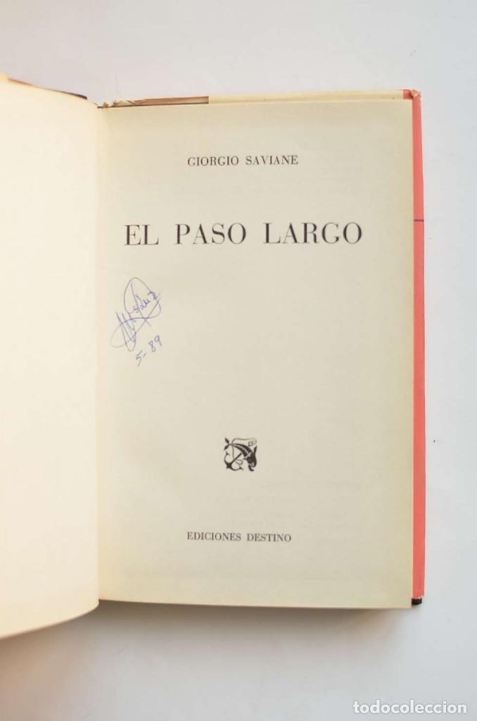 Libros: El paso largo - SAVIANE, Giorgio - Foto 3