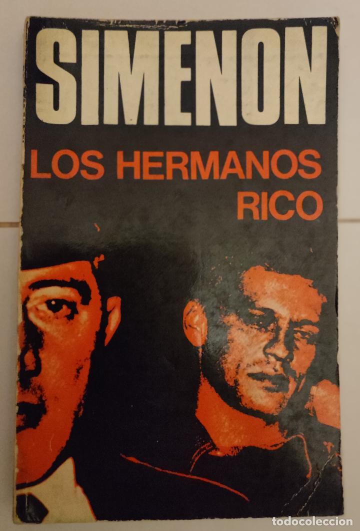 Libros: LOS HERMANOS RICO - Georges Simenon - Foto 1