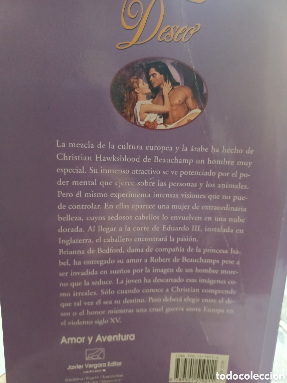 Libros: Barybook 325. Deseo Virginia Henley Vergara - Foto 2