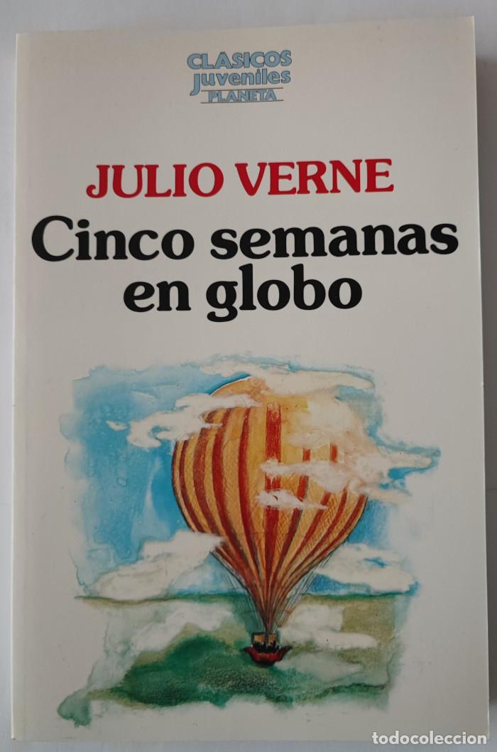 Libros: CINCO SEMANAS EN GLOBO - Julio Verne - Foto 1