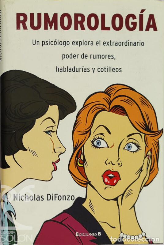 Libros: Rumorolog&iacute;a - Nicholas DiFonzo - Foto 1