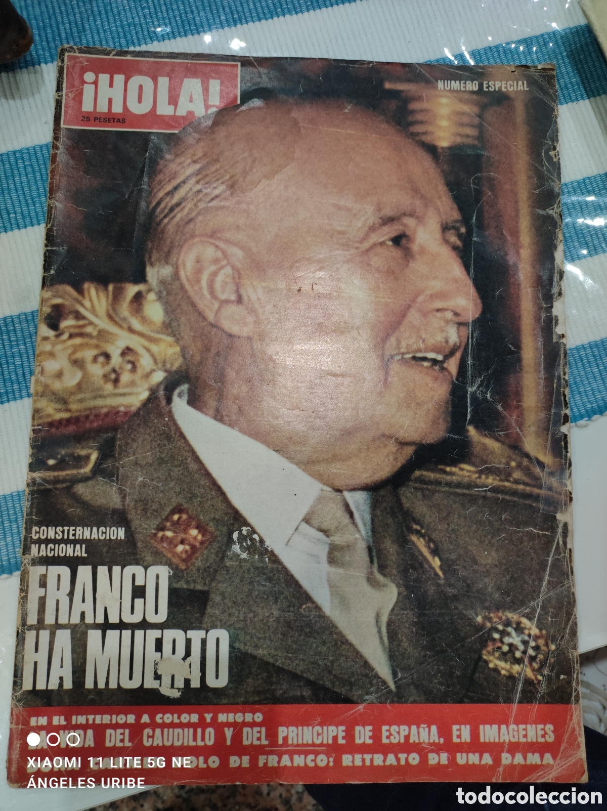 Libros: Revista Hola (Muerte de Franco) - Foto 2