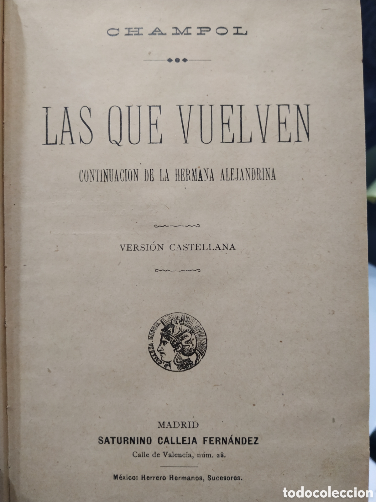 Libros: Las que vuelven. Champol. S. Calleja - Foto 7
