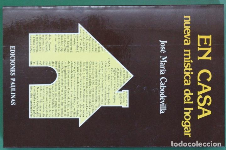 Libros: En casa, nueva m&iacute;stica del hogar - Cabodevilla, Jos&eacute; Mar&iacute;a - Foto 1