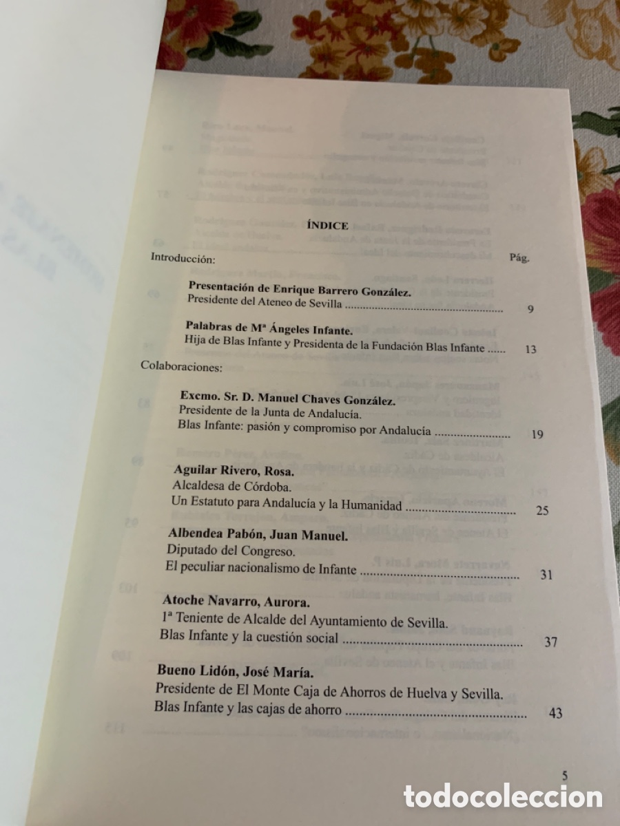 Libros: Homenaje al atene&iacute;sta Blas Infante. - Foto 5