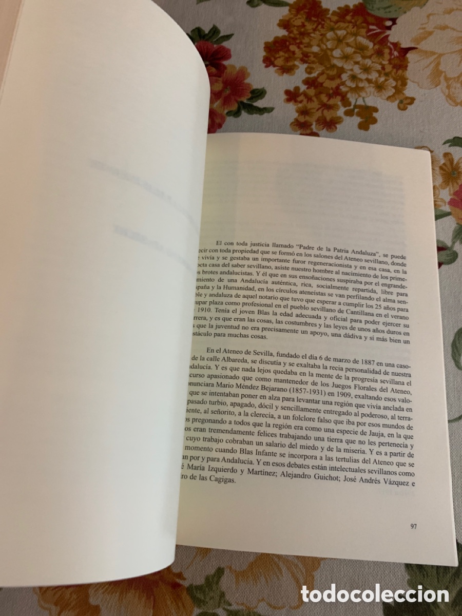 Libros: Homenaje al atene&iacute;sta Blas Infante. - Foto 9