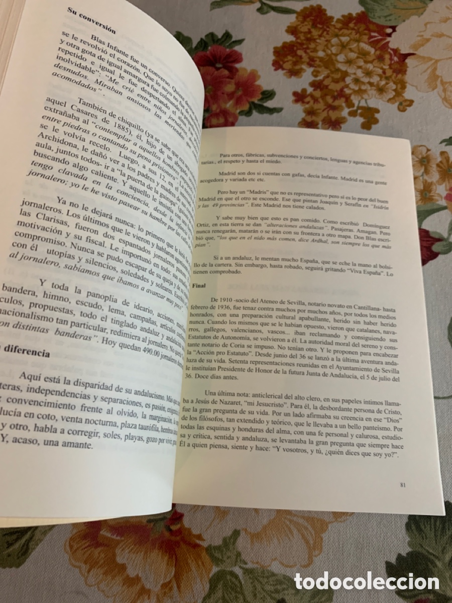 Libros: Homenaje al atene&iacute;sta Blas Infante. - Foto 10