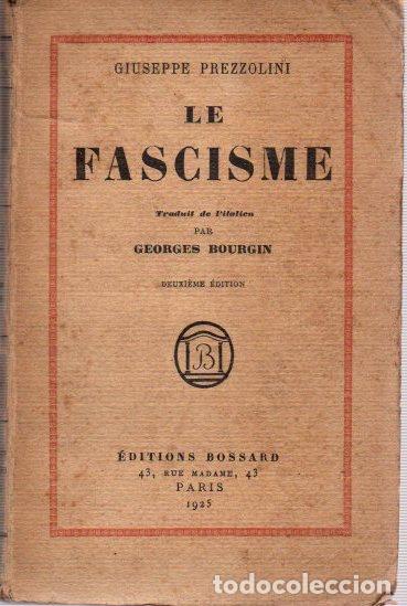 Libros: Le fascime - Prezzolini, Giuseppe - Foto 1