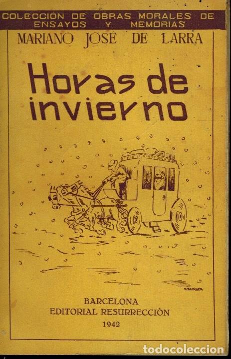 Libros: HORAS DE INVIERNO - Foto 1