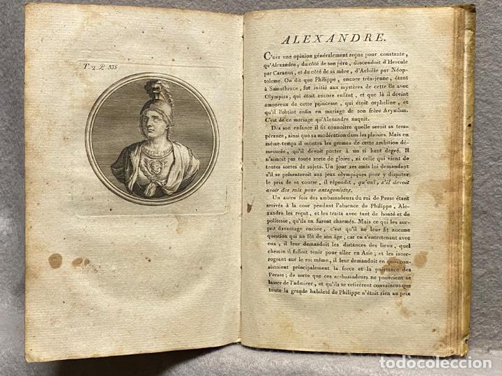 Libros: VIES DES HOMMES ILLUSTRES. 4 tomos. - PLUTARQUE. - Foto 14