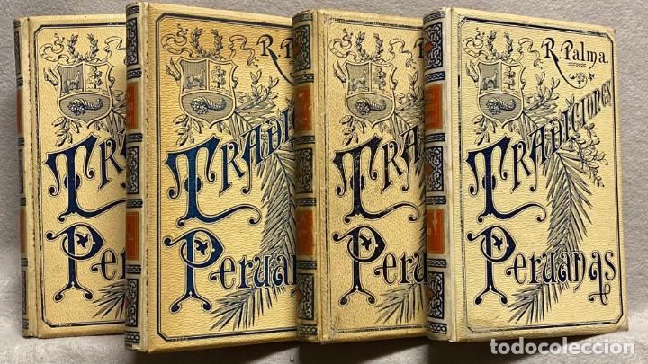 Libros: TRADICIONES PERUANAS. 4 vol. - PALMA, RICARDO. - Foto 1