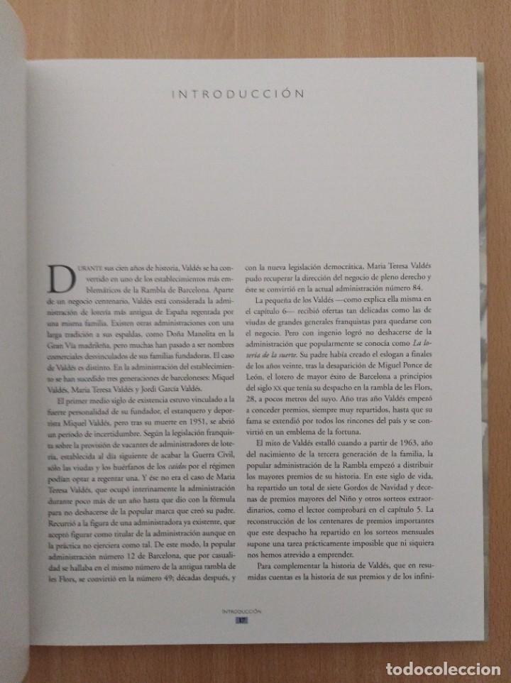 Libros: VALD&Eacute;S. LA LOTER&Iacute;A DE LA SUERTE (1905-2005). Daniel Venteo - Foto 6
