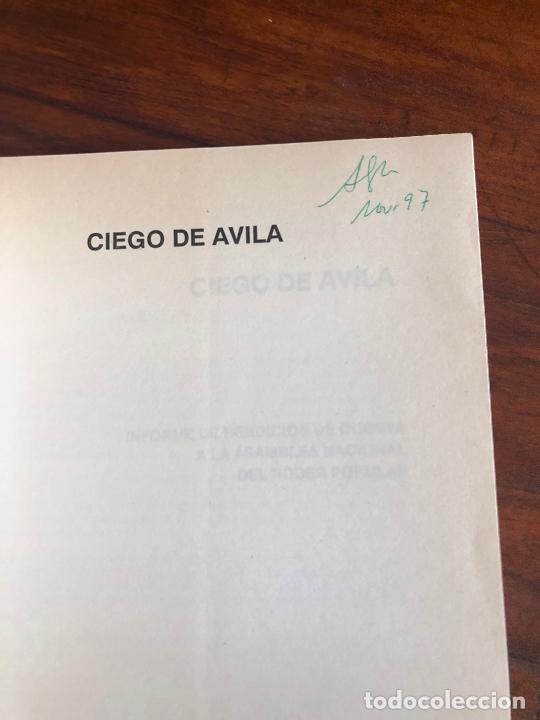 Libros: Ciego de Avila, Informe de rendicion de cuenta a la Asamblea Nacional del Poder Popular - Foto 3