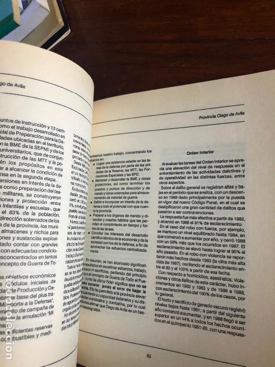 Libros: Ciego de Avila, Informe de rendicion de cuenta a la Asamblea Nacional del Poder Popular - Foto 7