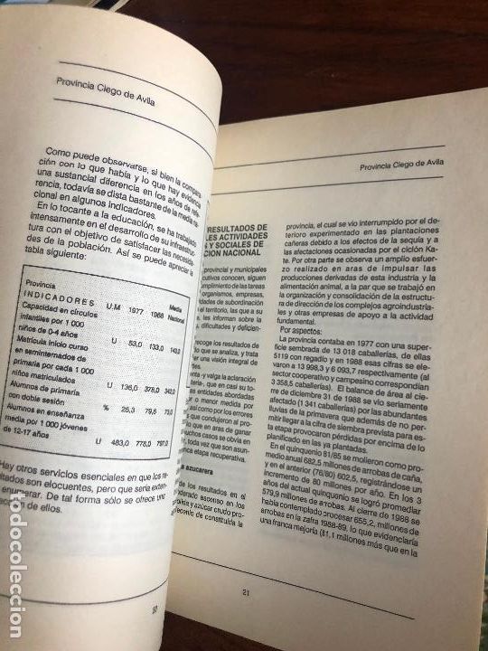 Libros: Ciego de Avila, Informe de rendicion de cuenta a la Asamblea Nacional del Poder Popular - Foto 8