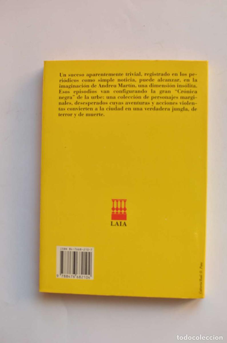 Libros: Cr&oacute;nica negra - MART&Iacute;N, Andreu - Foto 3