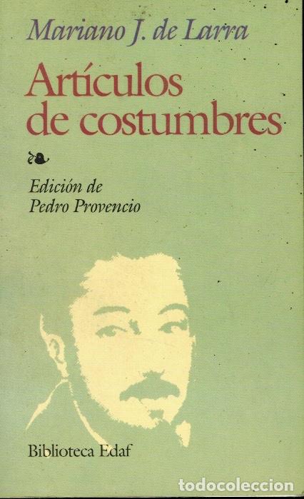 Libros: ART&Iacute;CULOS DE COSTUMBRES - Foto 1