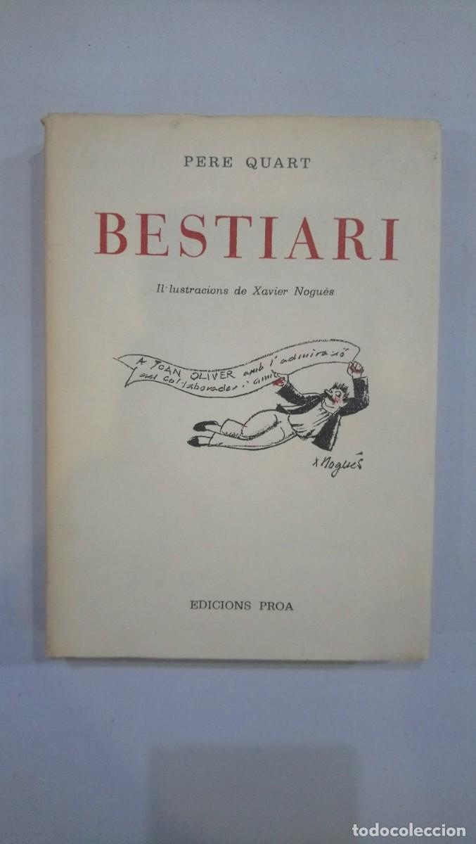 Libros: Pere Quart - Bestiari - Foto 1