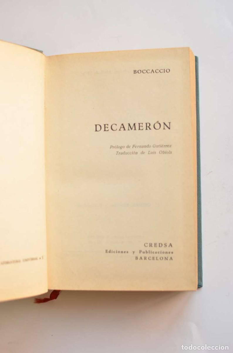 Libros: Decameron - BOCCACCIO, Giovani - Foto 2