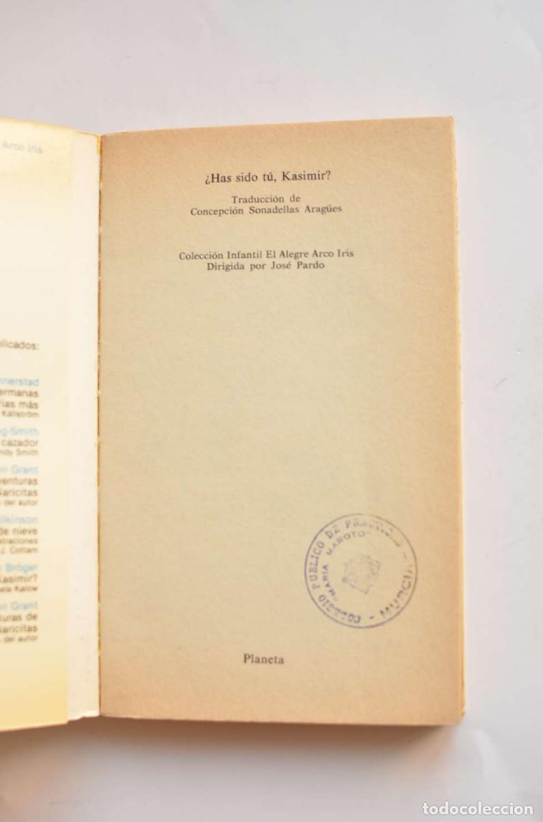 Libros: &iquest;Has sido t&uacute;, Kasimir? - BR&Ouml;GER, Achim - Foto 2