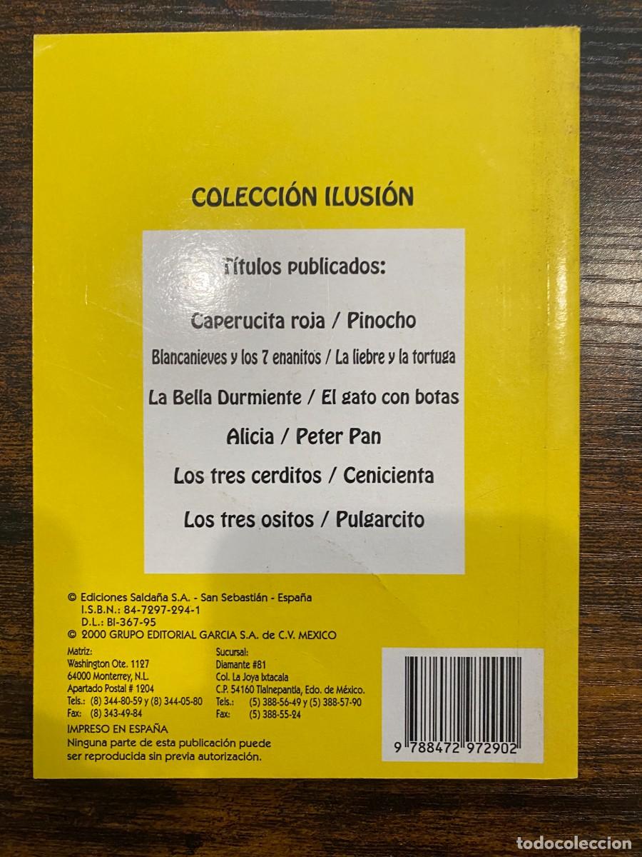Libros: ALICIA - PETER PAN -COLECCION ILUSION - Foto 2