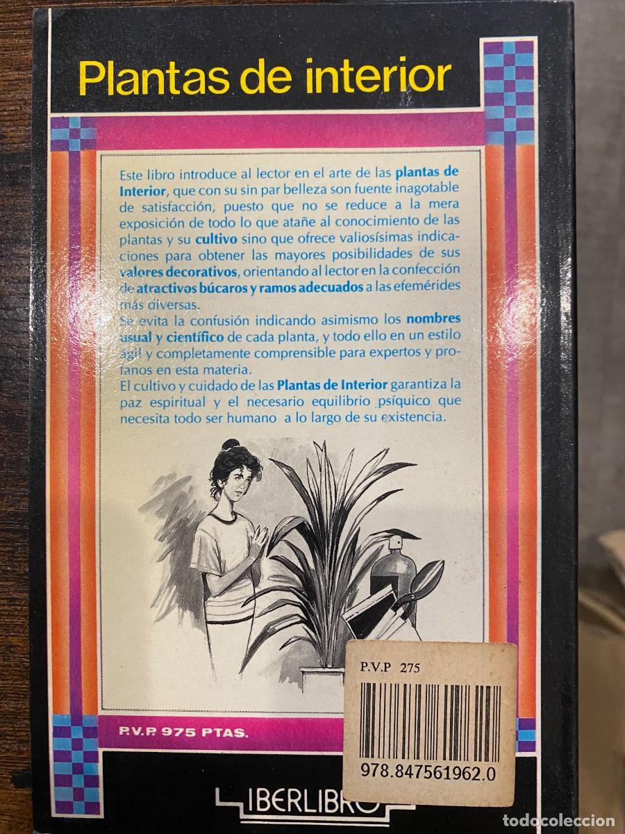 Libros: PLANTAS DE INTERIOR - JULIO RODRIGO - Foto 2