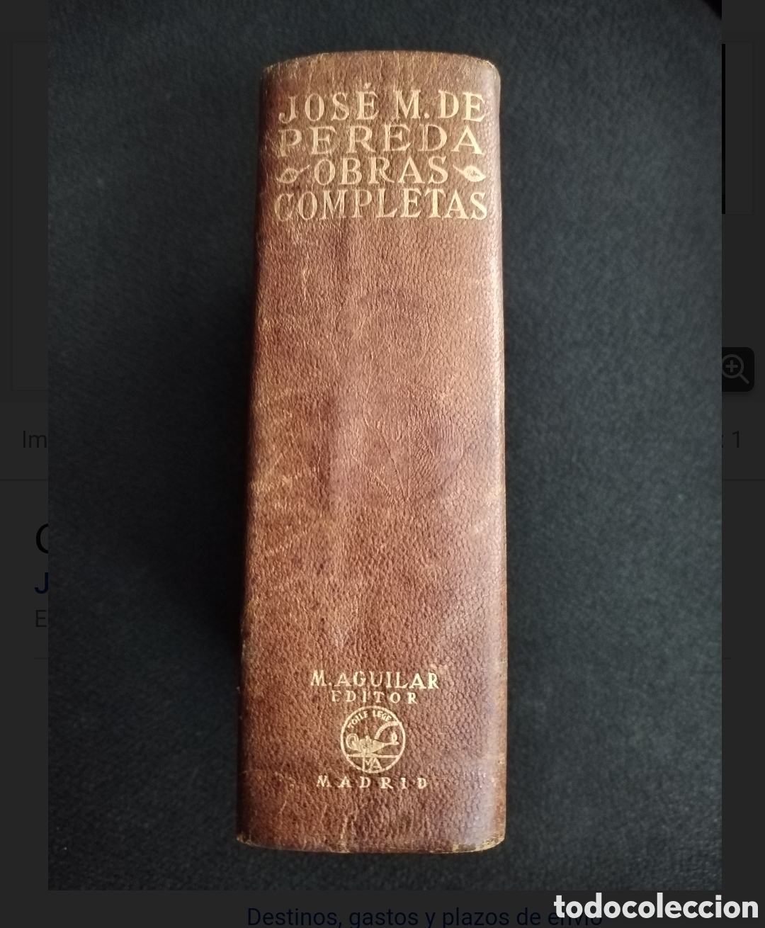 Libros: OBRAS COMPLETAS - PEREDA - JOS&Eacute; MAR&Iacute;A DE PEREDA - Foto 2