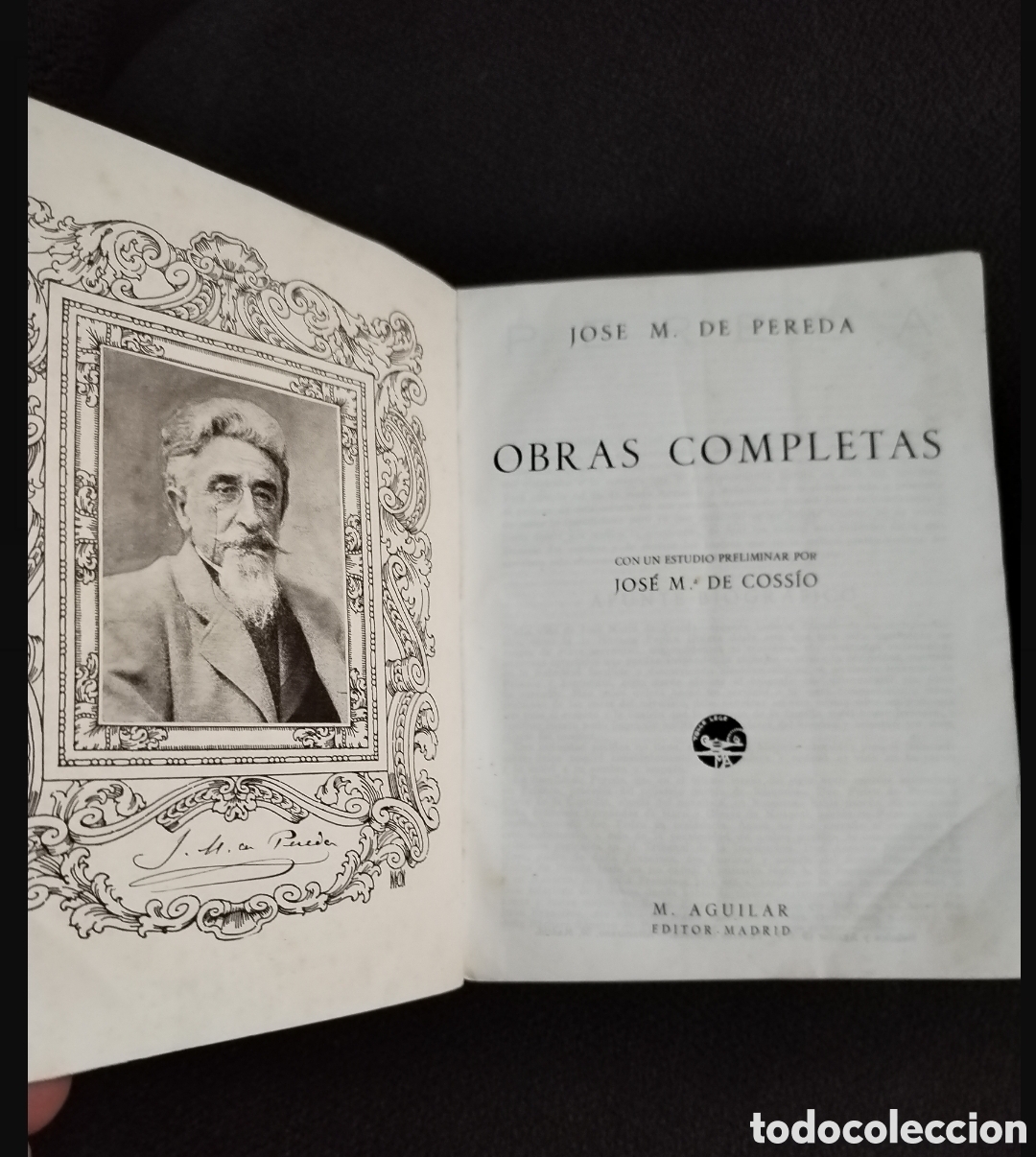 Libros: OBRAS COMPLETAS - PEREDA - JOS&Eacute; MAR&Iacute;A DE PEREDA - Foto 4