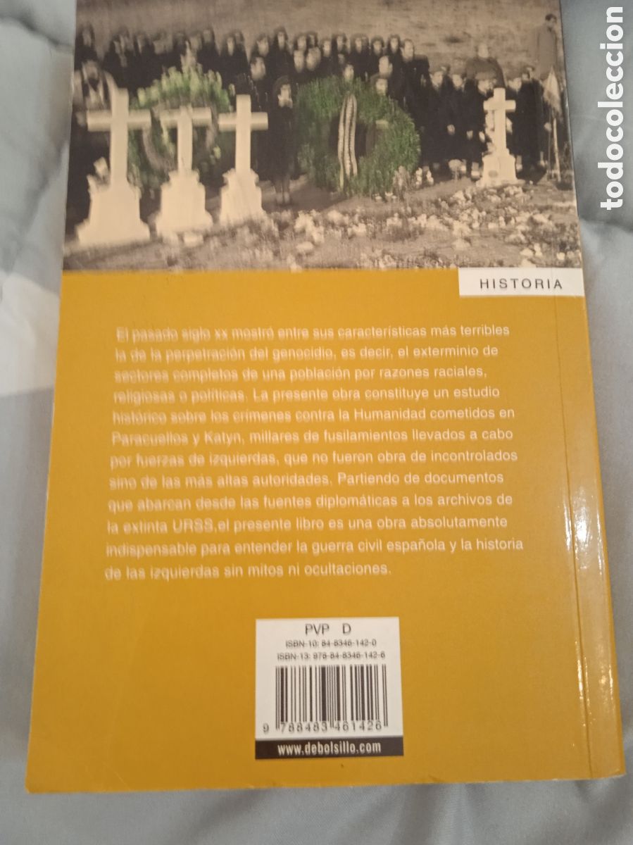 Libros: Paracuellos Katyn. PRIMERA EDICI&Oacute;N. C&eacute;sar Vidal - Foto 3