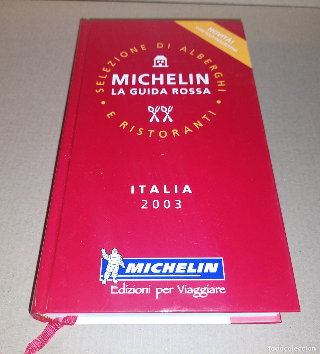 Libros: GU&Iacute;A MICHELIN ITALIA 2003. EN ITALIANO - Foto 1