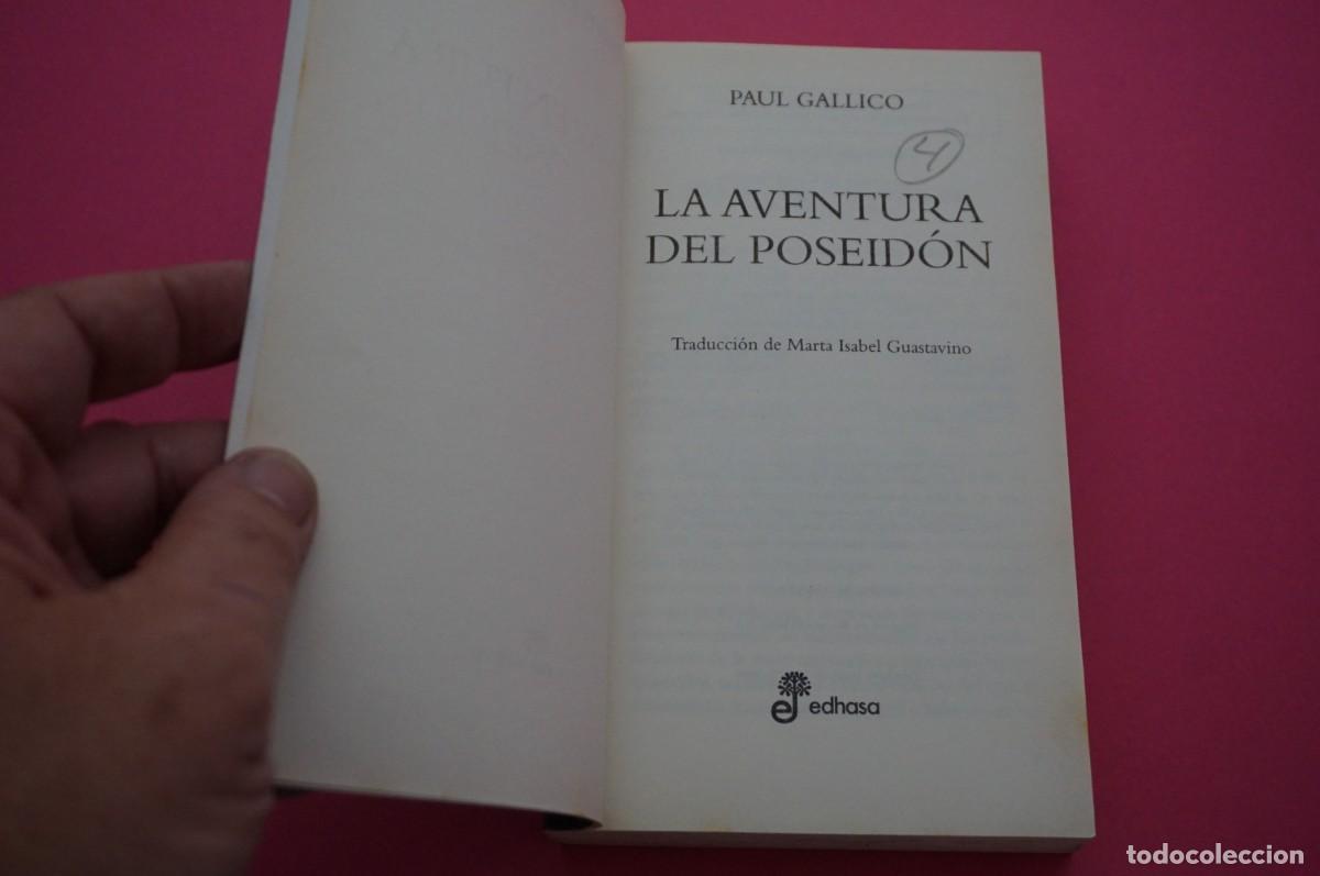 Libros: AMF-15E/ LA AVENTURA DEL POSEIDON - PAUL GALLICO / EDHASA - Foto 2