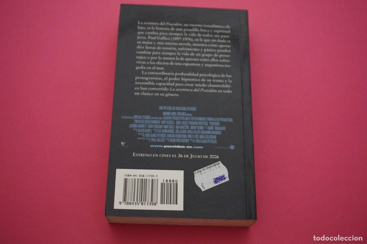Libros: AMF-15E/ LA AVENTURA DEL POSEIDON - PAUL GALLICO / EDHASA - Foto 5