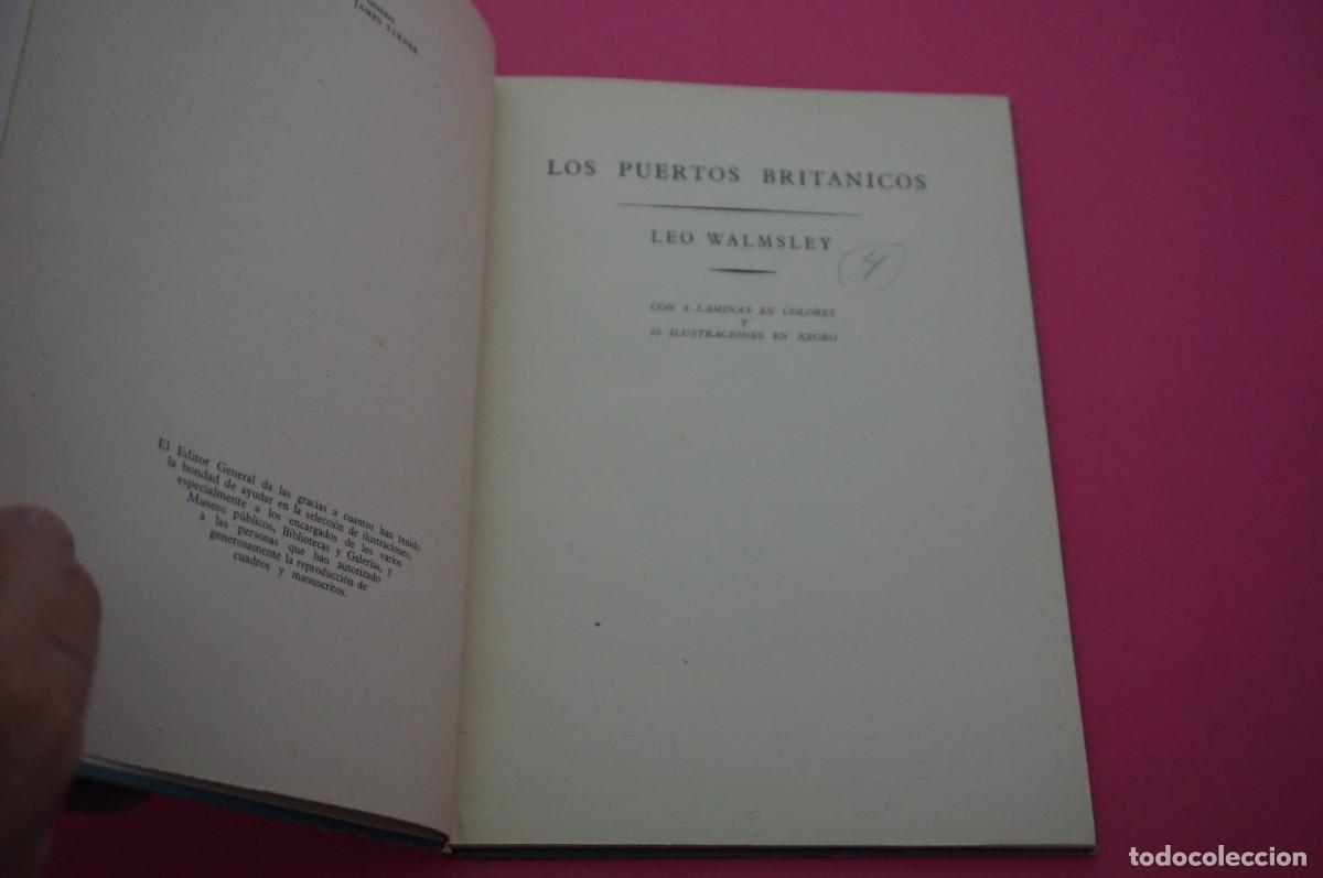 Libros: AMF-15E/ LOS PUERTOS BRITANICOS - LEO WALMSLEY - Foto 2