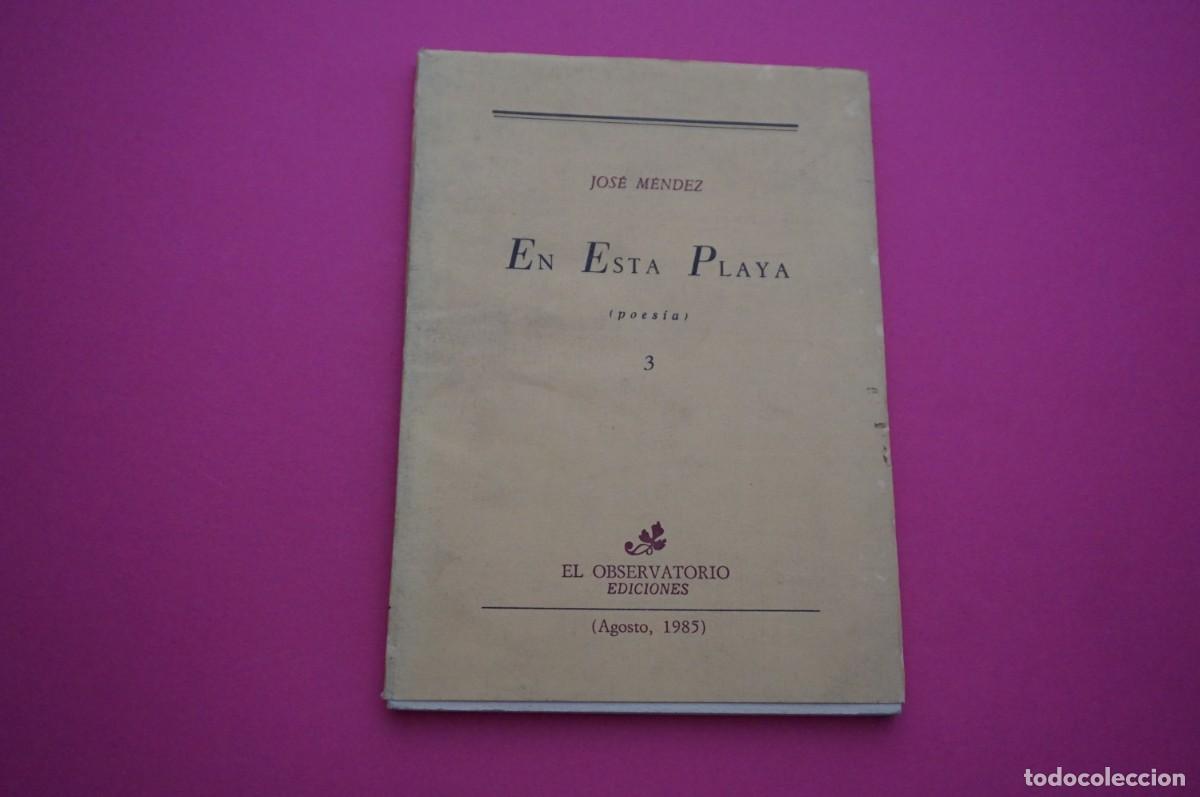 Libros: AMF-15E/ EN ESTA PLAYA - JOSE MENDEZ / EL OBSERVATORIO - Foto 1