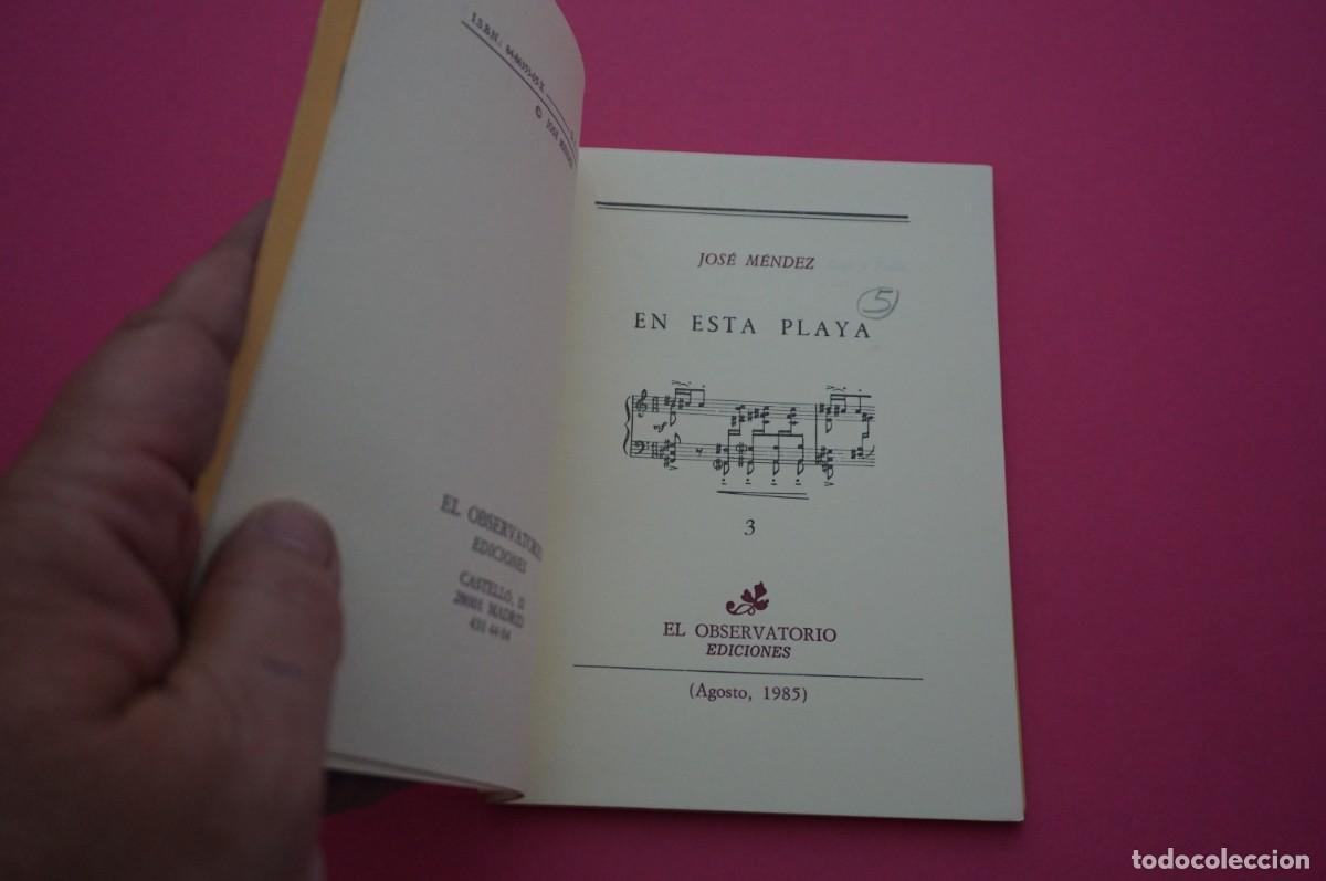 Libros: AMF-15E/ EN ESTA PLAYA - JOSE MENDEZ / EL OBSERVATORIO - Foto 2