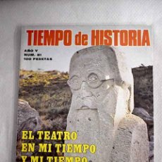 Libros: TIEMPO DE HISTORIA, NÚMERO 51: EL TEATRO EN MI TIEMPO Y MI TIEMPO EN EL TEATRO. Lote 364205971