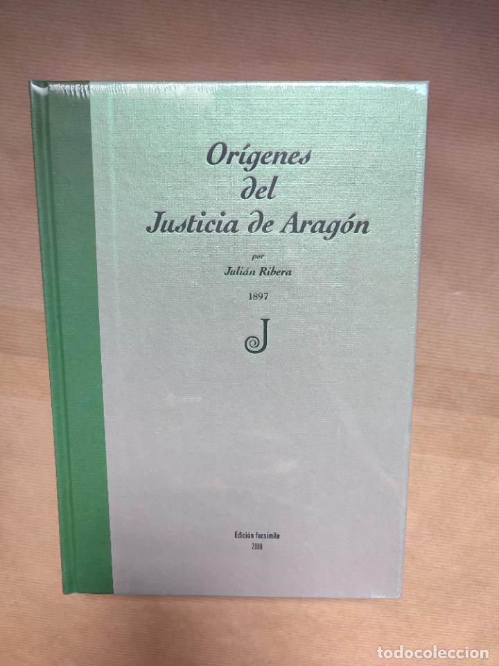 Libros: OR&Iacute;GENES DEL JUSTICIA DE ARAG&Oacute;N . - JULI&Aacute;N RIBERA. - Foto 1