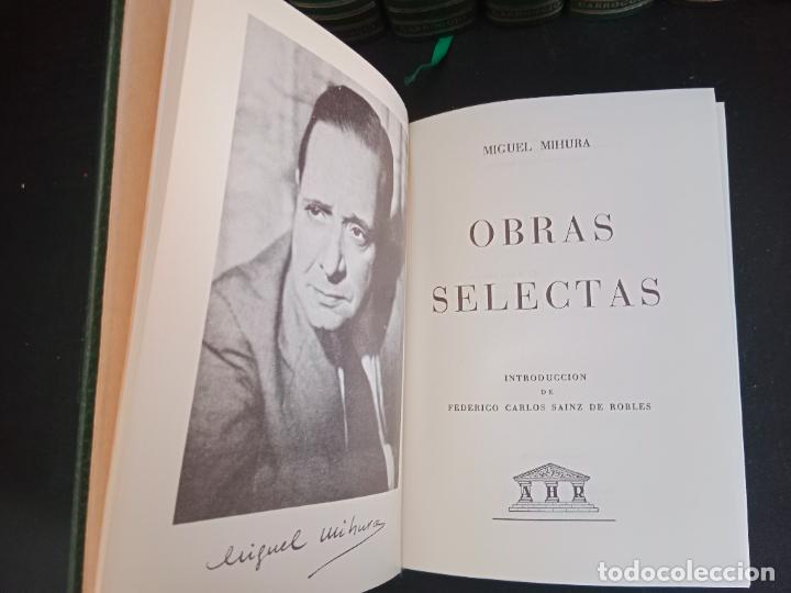 Libros: OBRAS SELECTAS. CARROGIO. LOTE DE 14 LIBROS. - Foto 2