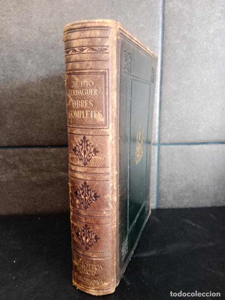 Libros: JACINTO VERDAGUER. OBRES COMLPETES. SELECTA 1943. PIEL. - Foto 1
