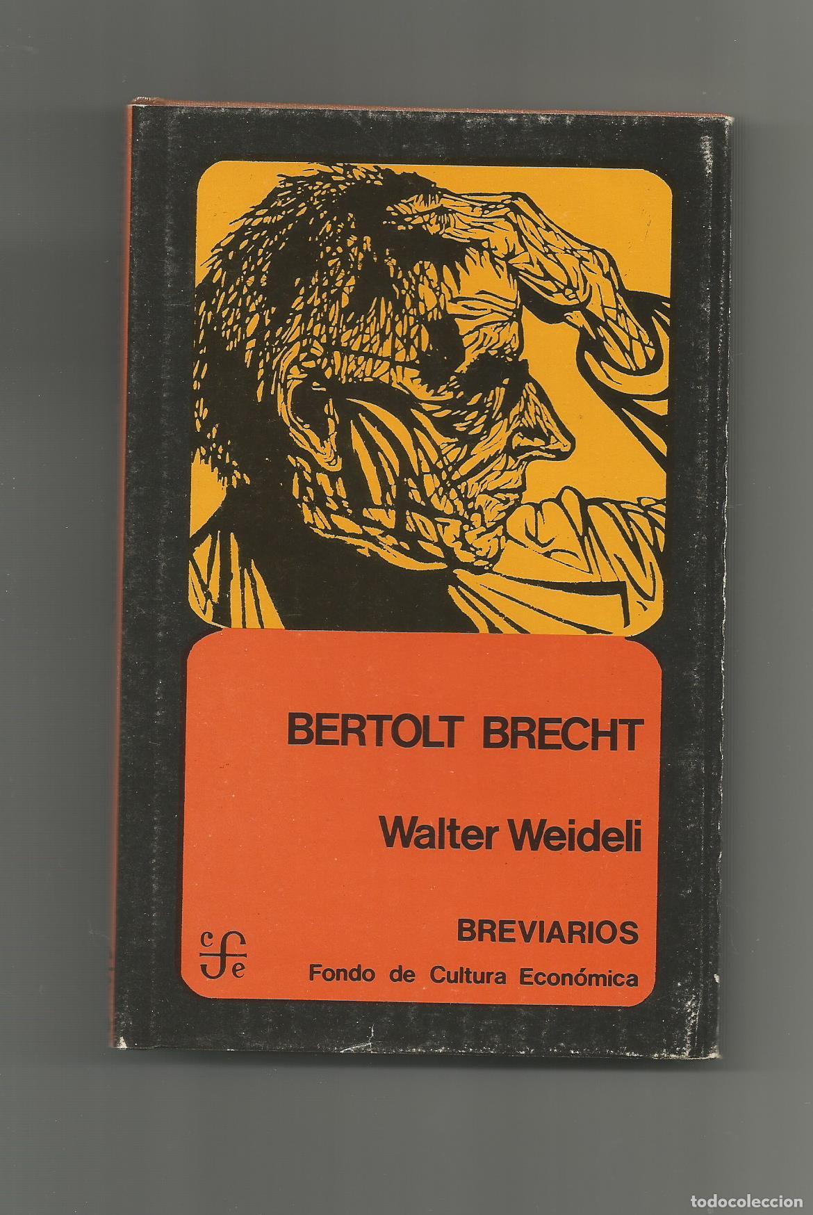 Libros: Bertolt Brecht. - WEIDELI, Walter: - Foto 1