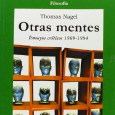 Libros: OTRAS MENTES: ENSAYOS CRÍTICOS 1969-1994 (CLA-DE-MA) (9788474326772). Lote 364887586