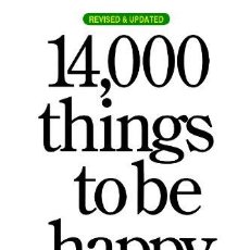 Libros: 14,000 THINGS TO BE HAPPY ABOUT (9780761147213). Lote 365014006