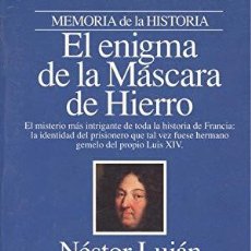 Libros: EL ENIGMA DE LA MASCARA DE HIERRO (INTERACCIONES) (9788408012351). Lote 365034496